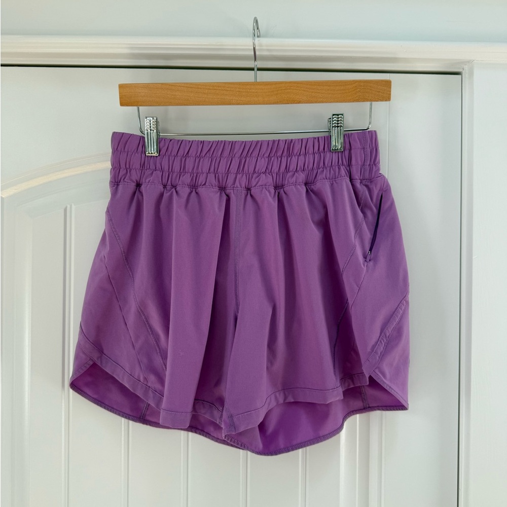 Lulu Lemon Track That High Rise Shorts 5”